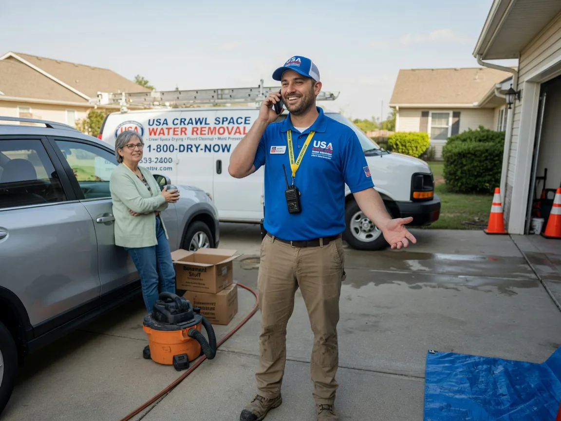 Crawl Space Water Removal La Vista, NE FAQs